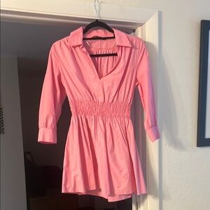 Pink Women's Mini Dress